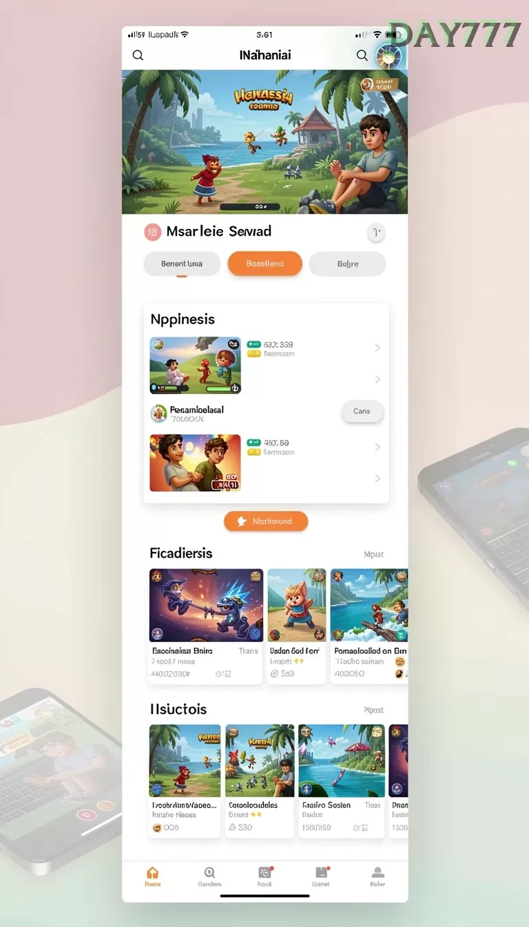 Pratinjau antarmuka day777 — aplikasi APK resmi Android v2.5.6